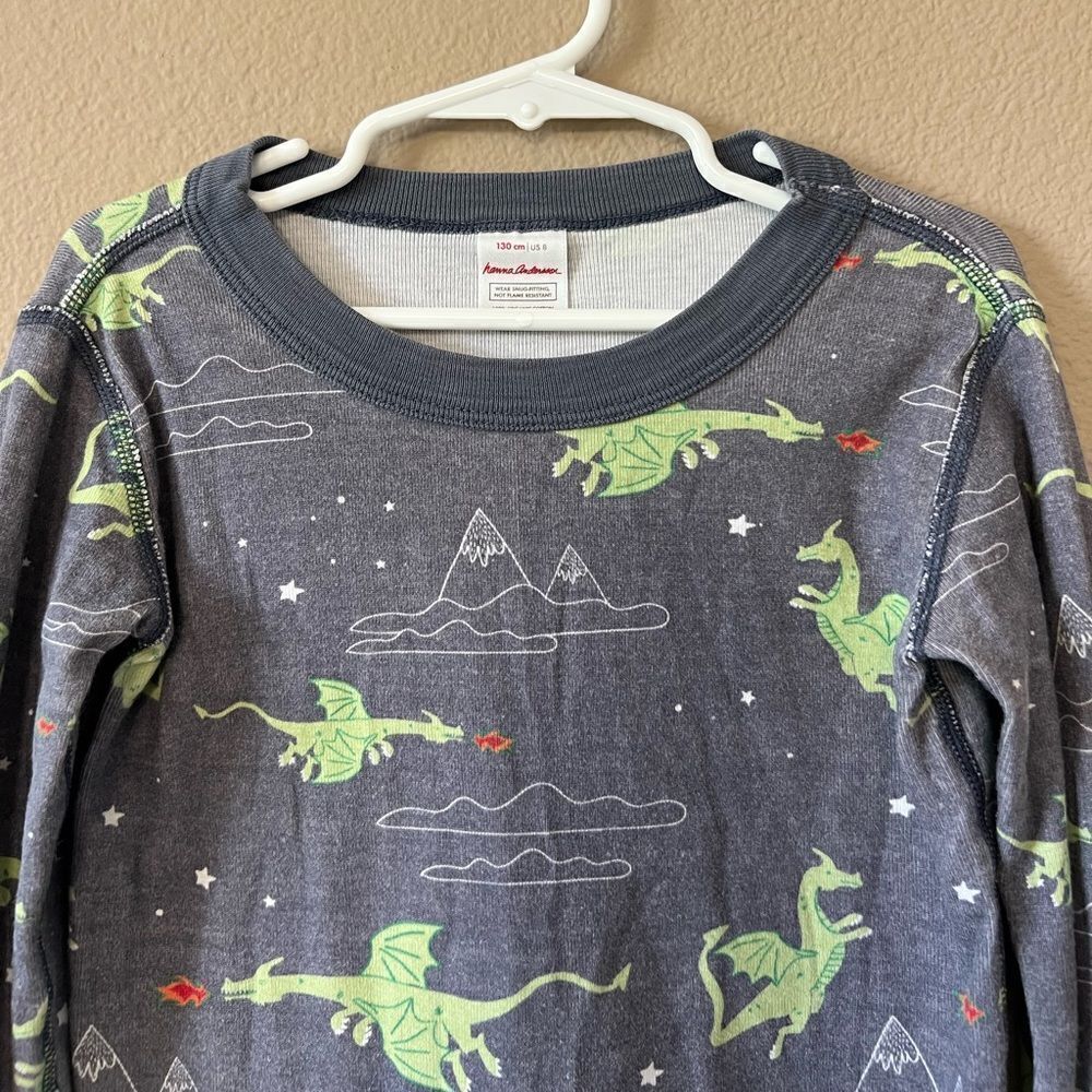 Hanna Andersson Boy’s Flying Dragon Print Top - Picture 3 of 6